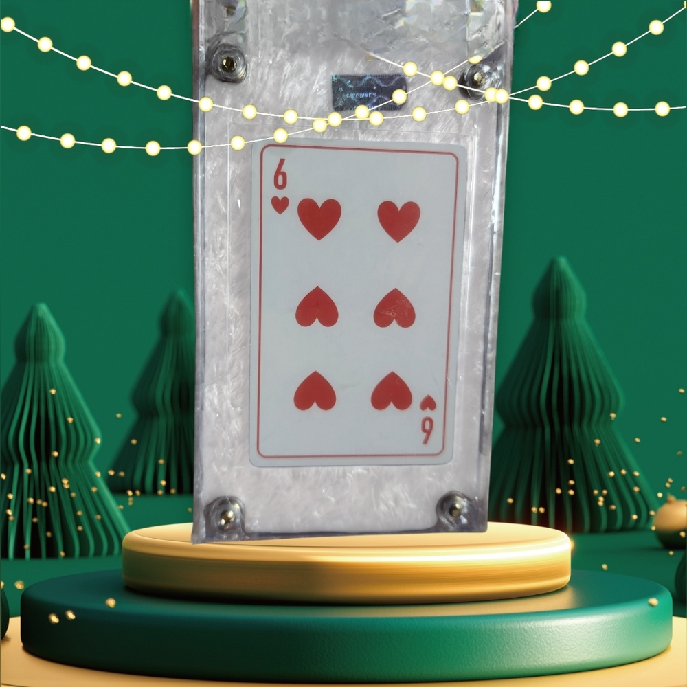 Dior Playing Card # 6❤️ Hearts ONLY UNISEX✨️Cards are Sold IN CASE✨️ - Picture 2 of 2